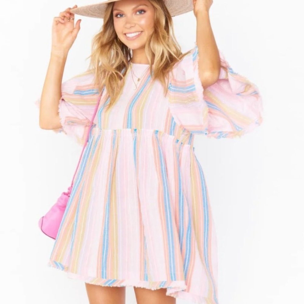 Show me your mumu mini dress brooks babydoll dress